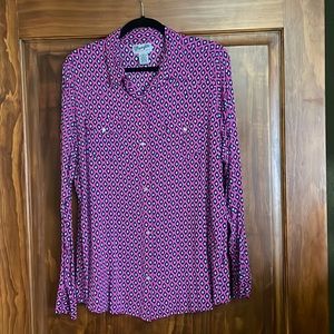 Vintage (?) Wrangler 100% rayon shirt. Size XXL